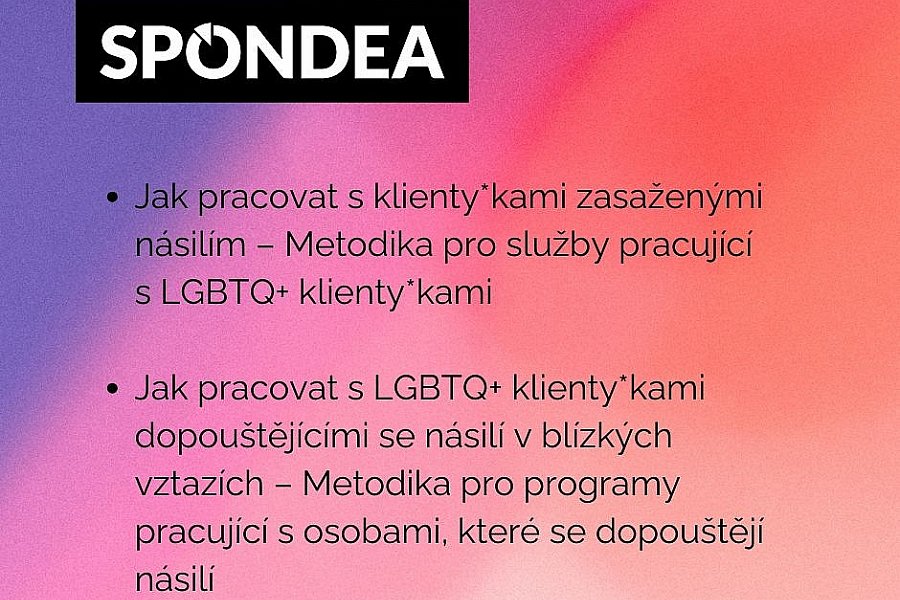 Metodiky pro služby pracující s LGBTQ+ klienty*kami zasaženými násilím